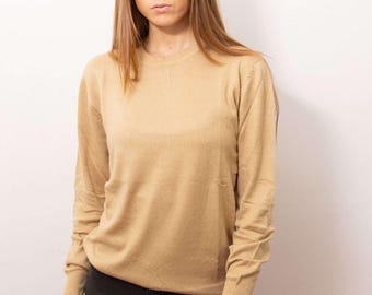 Beige Pashmina Sweater Jumper