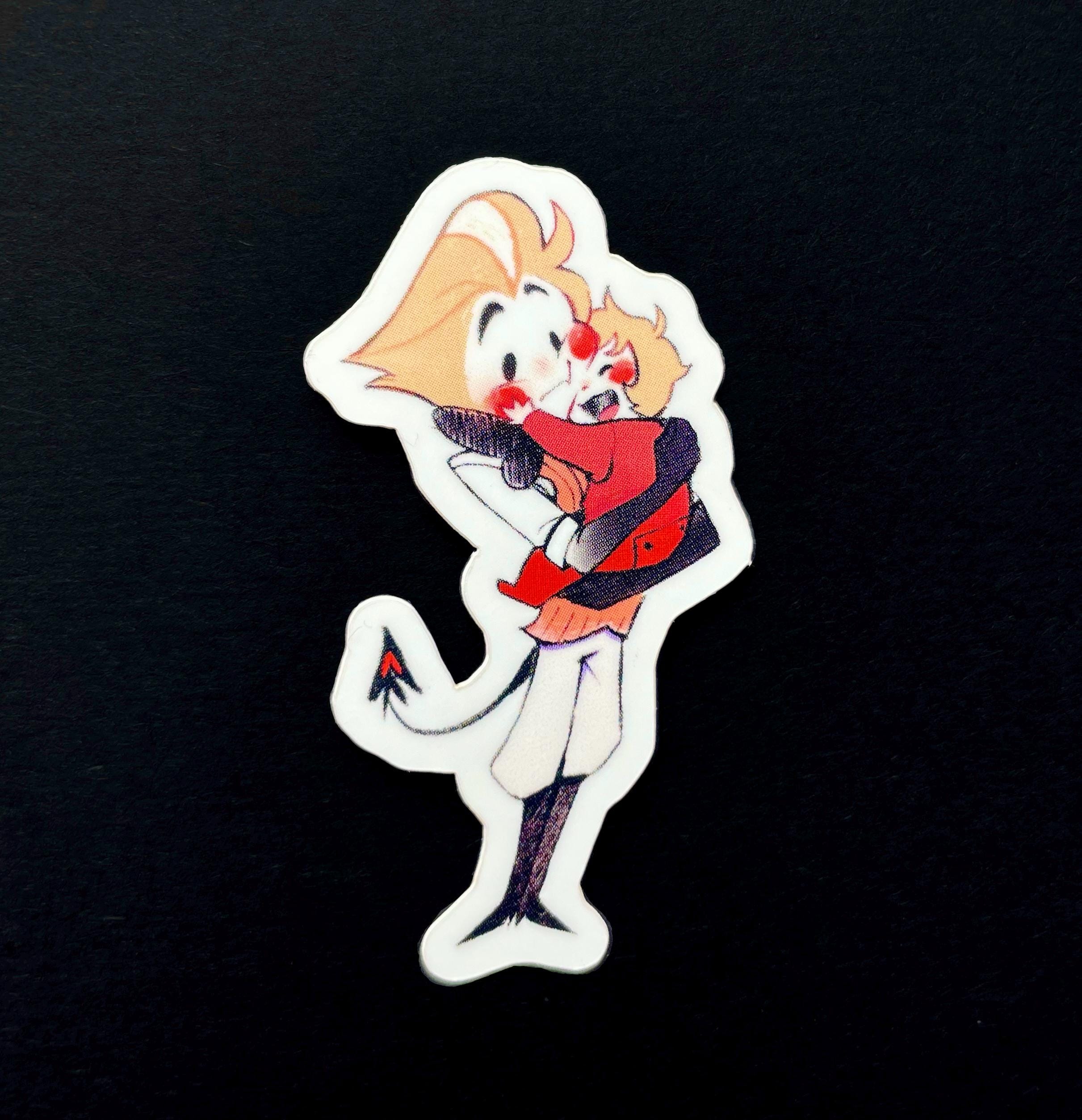 Lucifer Hazbin Hotel Sticker - Etsy