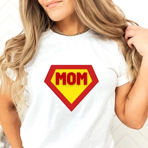 Super Mom | funny mom shirt, mom humor, mom life, mom gift, graphic tshirt, mom tshirt, super mom shirt, mother day gift, shirt for her