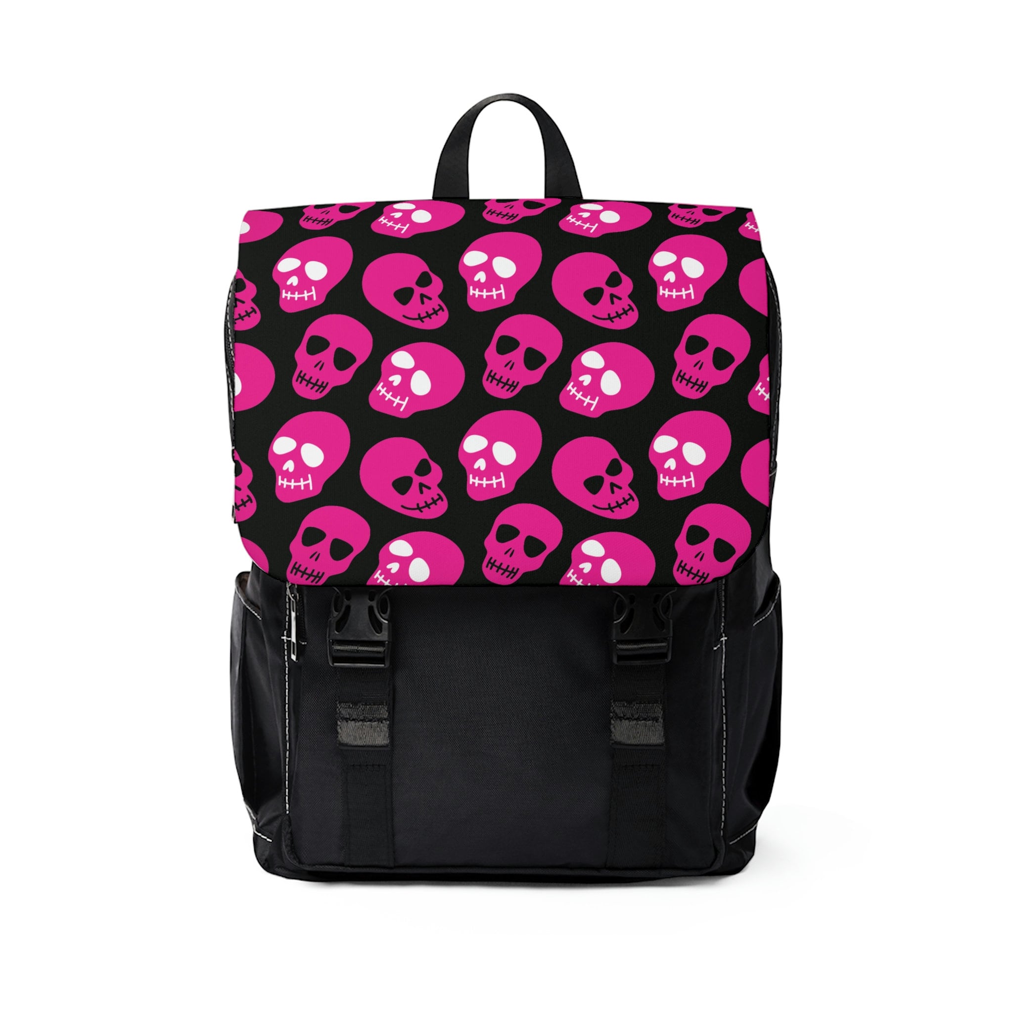 Discover Skull Unisex Casual Shoulder Backpack