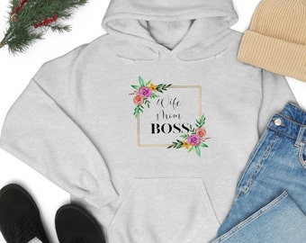 WIFE MOM AND BOSS HOODIE main image 1