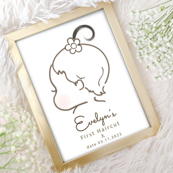 First Haircut Keepsake - Etsy