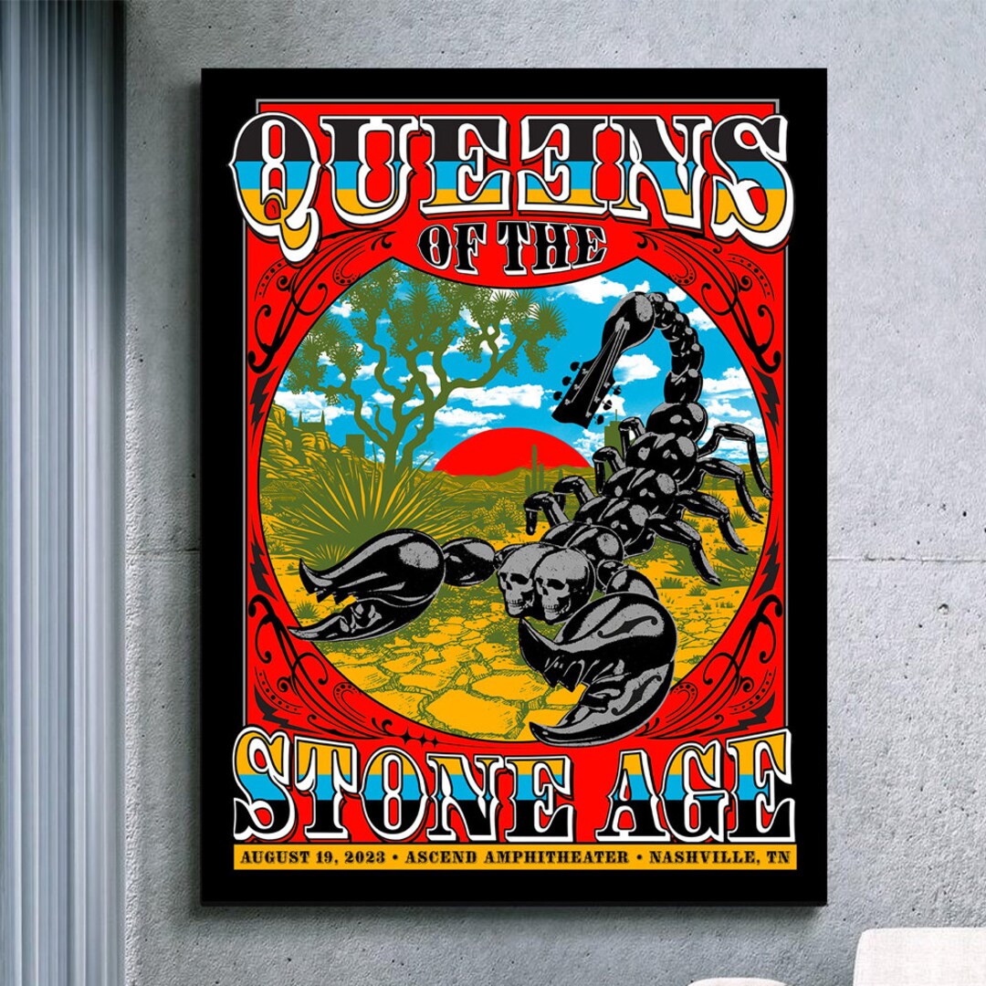 Queens of the Stone Age Poster Etsy