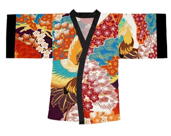 HATTER ROBE! Alice In Borderlands Inspired Hatter Long Sleeve Kimono Style Robe, cosplay