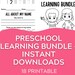 Preschool Workbook Preschool Printables Preschool - Etsy