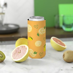 Slim Can Cooler, Setlzer Holder, Drink Cooler, Beverage Holder, Stubby Holder, Summer Drinks, Outdoor Drinking, Setlzer Accessory