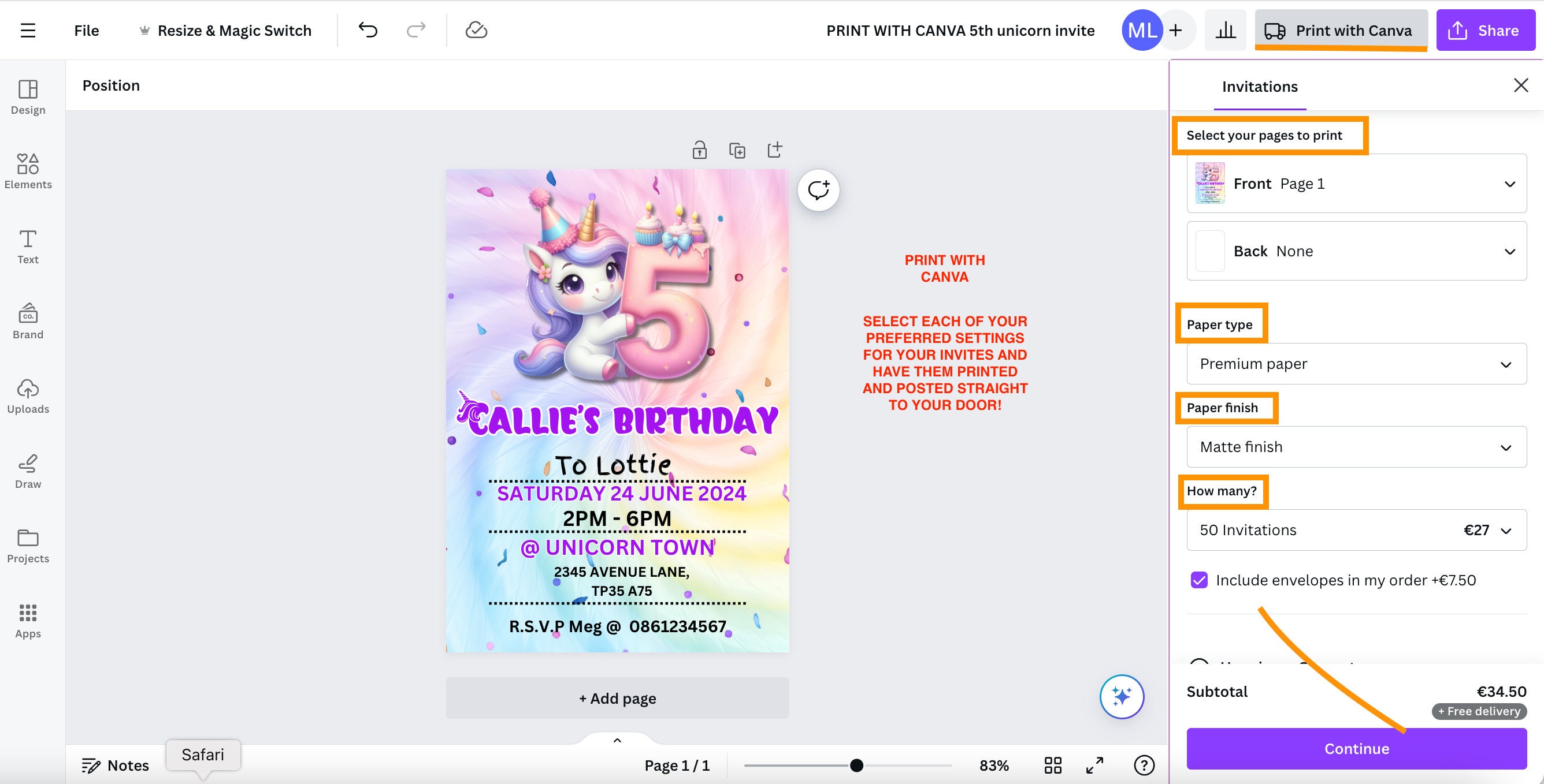 Girl Bluey Birthday Invitation Template Bluey Invitation Digital Bluey ...