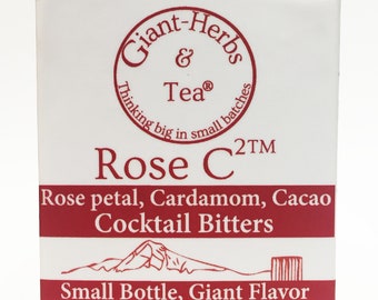 Rose C2 Cocktail Bitters (Rose petal, Cardamom, Cacao)