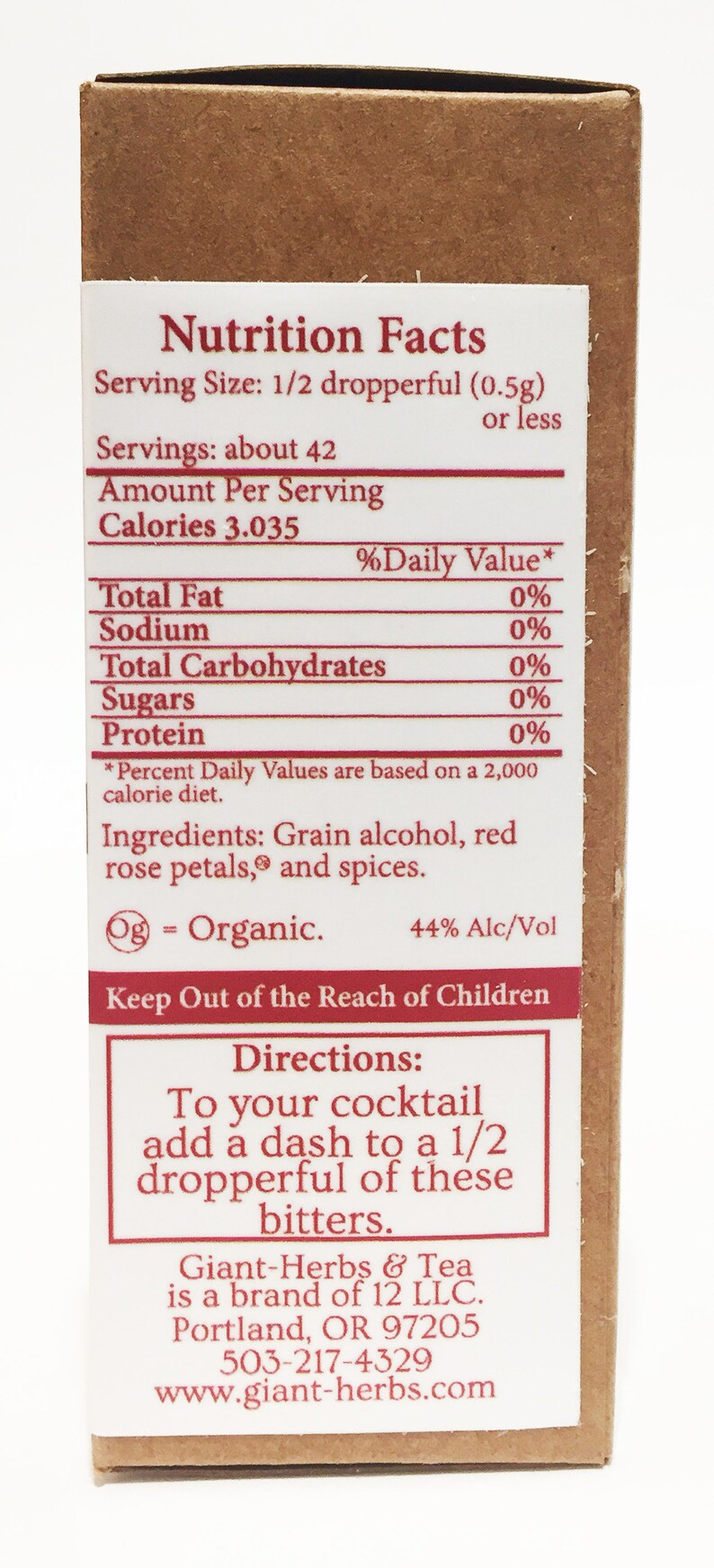 Rose Bitters Red Rose Cocktail Bitters - Etsy