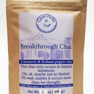 Breakthrough Chai (Turmeric, Lemongrass, & Sichuan Pepper)