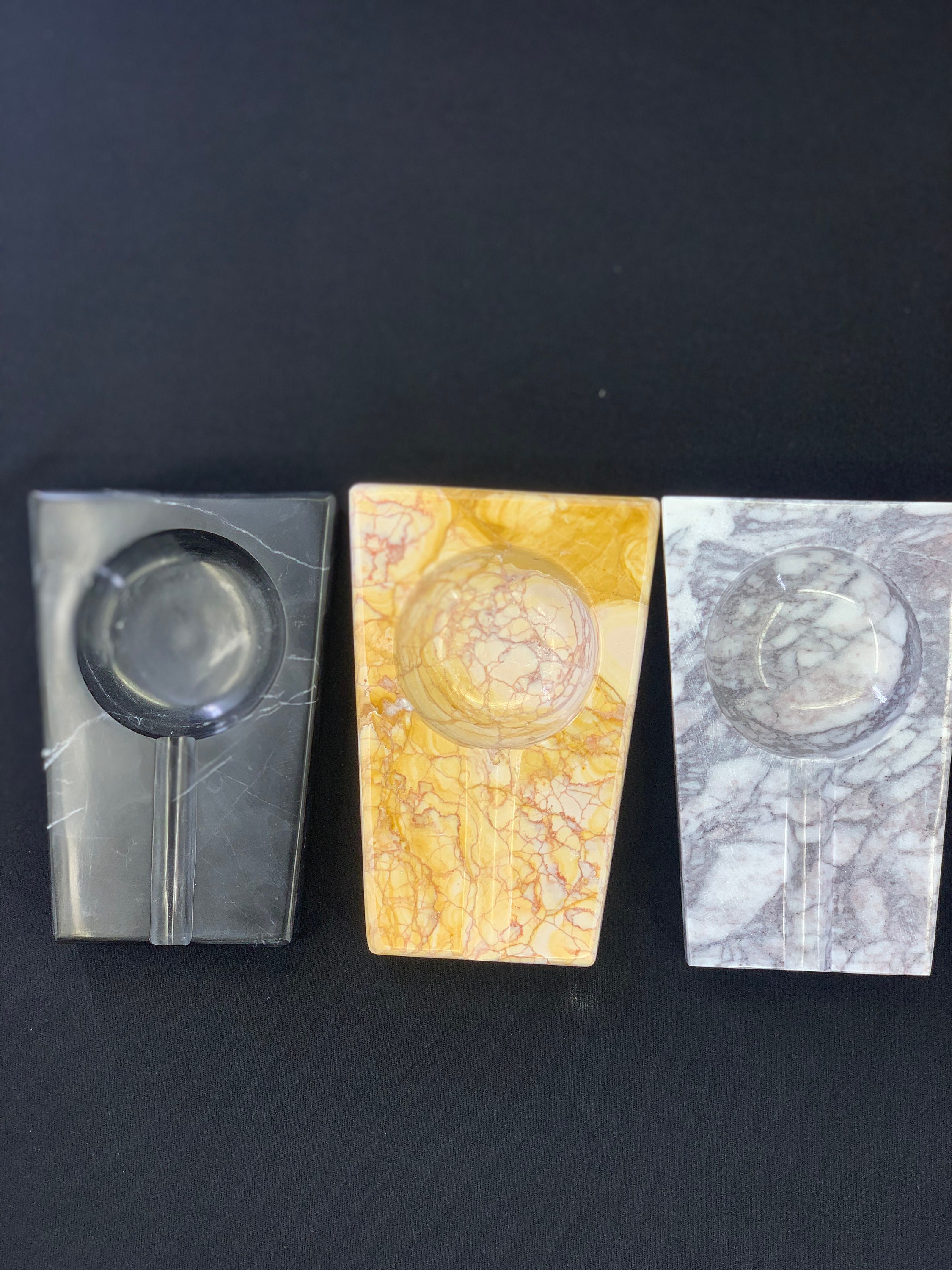 Marble Cigar Ashtray Birthday Gift Cigar Ashtray Smoking Etsy