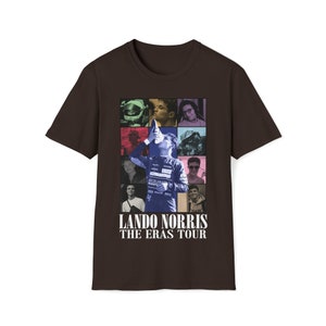 Lando Norris The Eras Unisex Softstyle T-Shirt