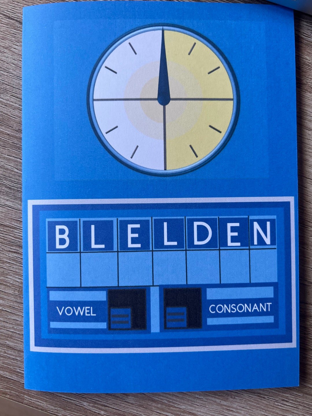 Countdown Conundrum Card Etsy