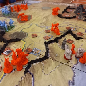 La Guerre de l&#39;Anneau : 2e édition Montagnes