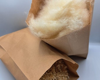 Nistmaterial für Hummelkasten Kapokwolle/Hummelwolle und Einstreu