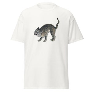 Weird Medieval Cat T-Shirt! Funny ugly cat tee