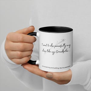 Funny Joke Coffee Mug, Uncontrollable Laughter Gift