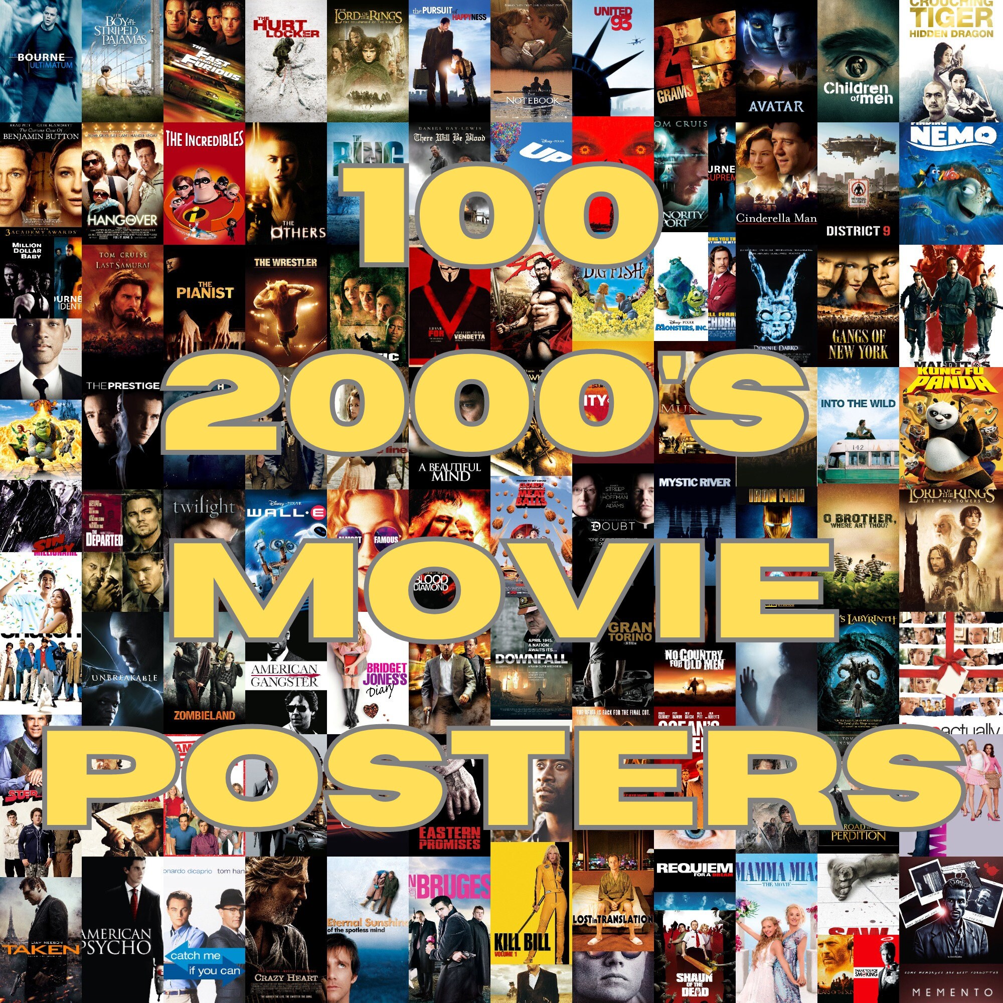2000s Movie Posters 2000s Movie Posters