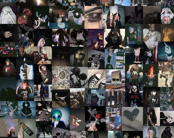 Grunge Aesthetic Collage Kit – 90+ Images (Instant Download)