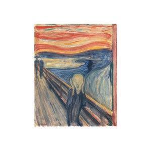 The Scream Edvard Munch - Fine Art Poster 8x10&quot;