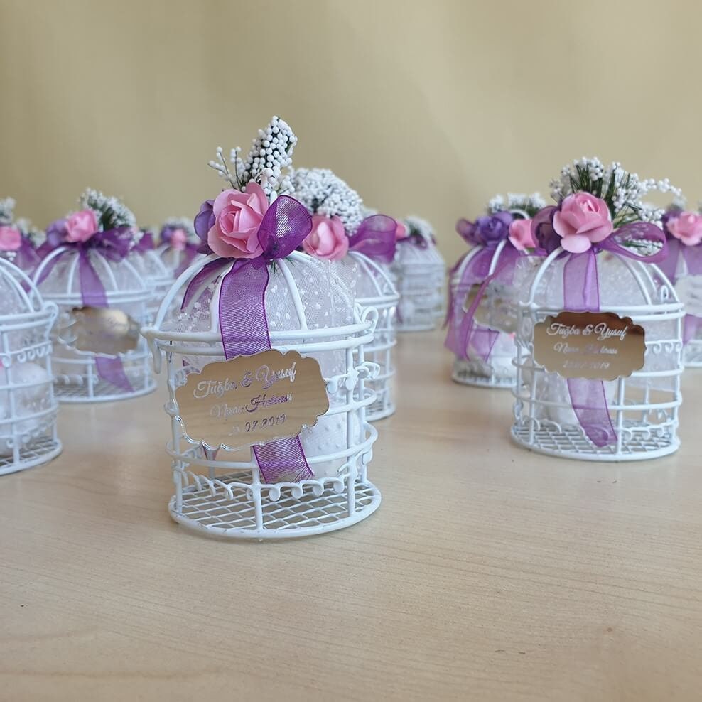 Gift Bird Cage, Bird Cage Gift Box, Wedding Gifts, Party Gifts, Wooden