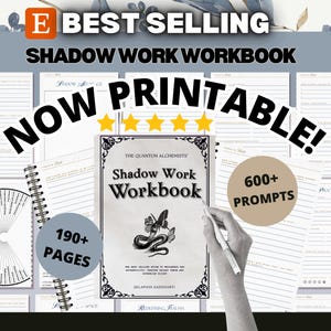 Shadow Work Journal: 600+ Prompts for Mental Health (Printable)