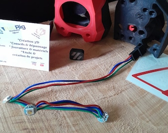 Kabelgebundenes RGBW-Tasten-LED-Kit für Voron Stealthburner