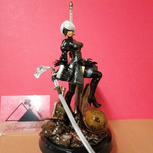 2B Nier Automata Painted Figure