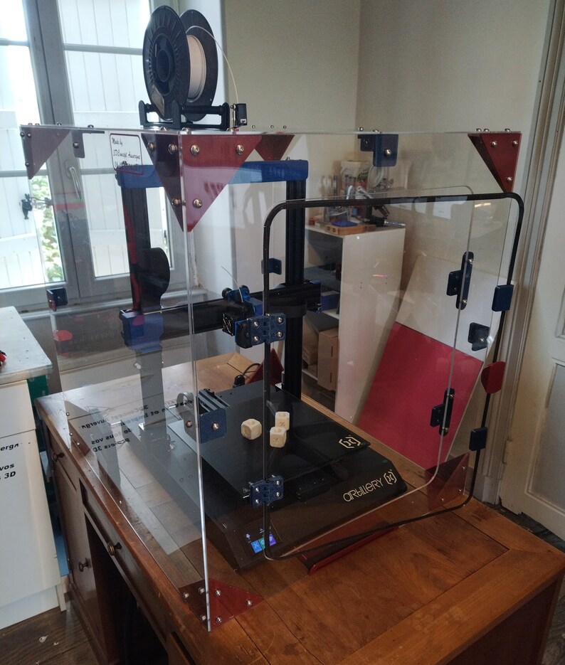 Plexiglas Box acrylic Enclosure for 3D Printer Etsy
