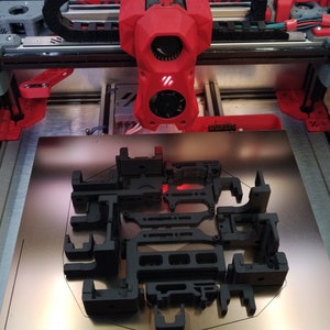 Standard Functional Parts Printed Parts Kit for Voron V2.4R2 ABS/ASA Carbon .