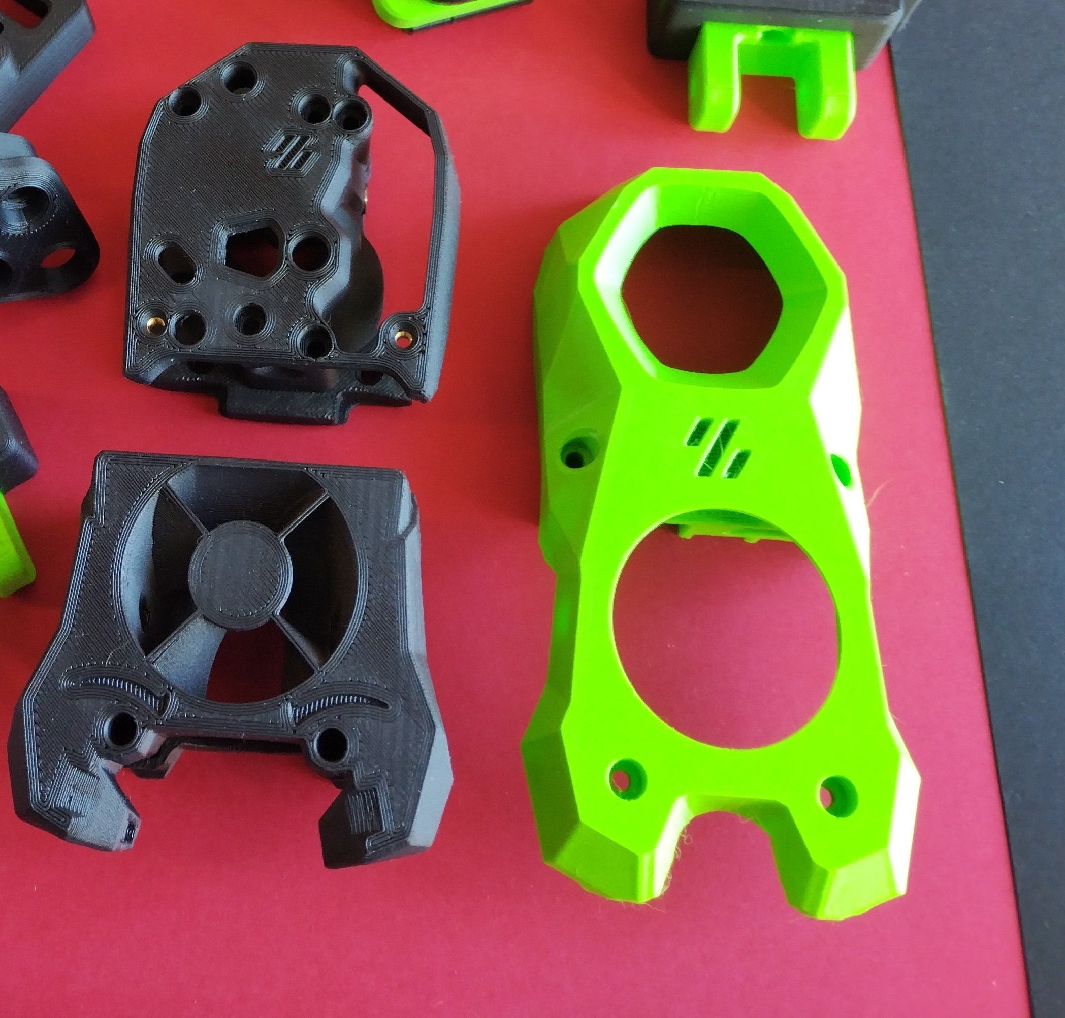 Voron Stealthburner /clockwork 2 Greentec High Temperature Carbon/abs