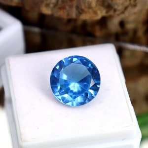 Santa Maria Aquamarine Gemstone, Loose Aquamarine Stone, Blue Aquamarine jewelry Making, Brazil Aquamarine Flawless Gemstone, 9.40 CT