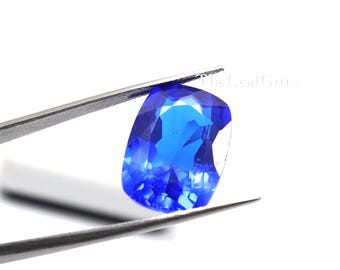 Zafiro de Ceilán azul claro natural de 23,15 ct con corte cojín, piedra preciosa suelta certificada, joyería fina de Sri Lanka