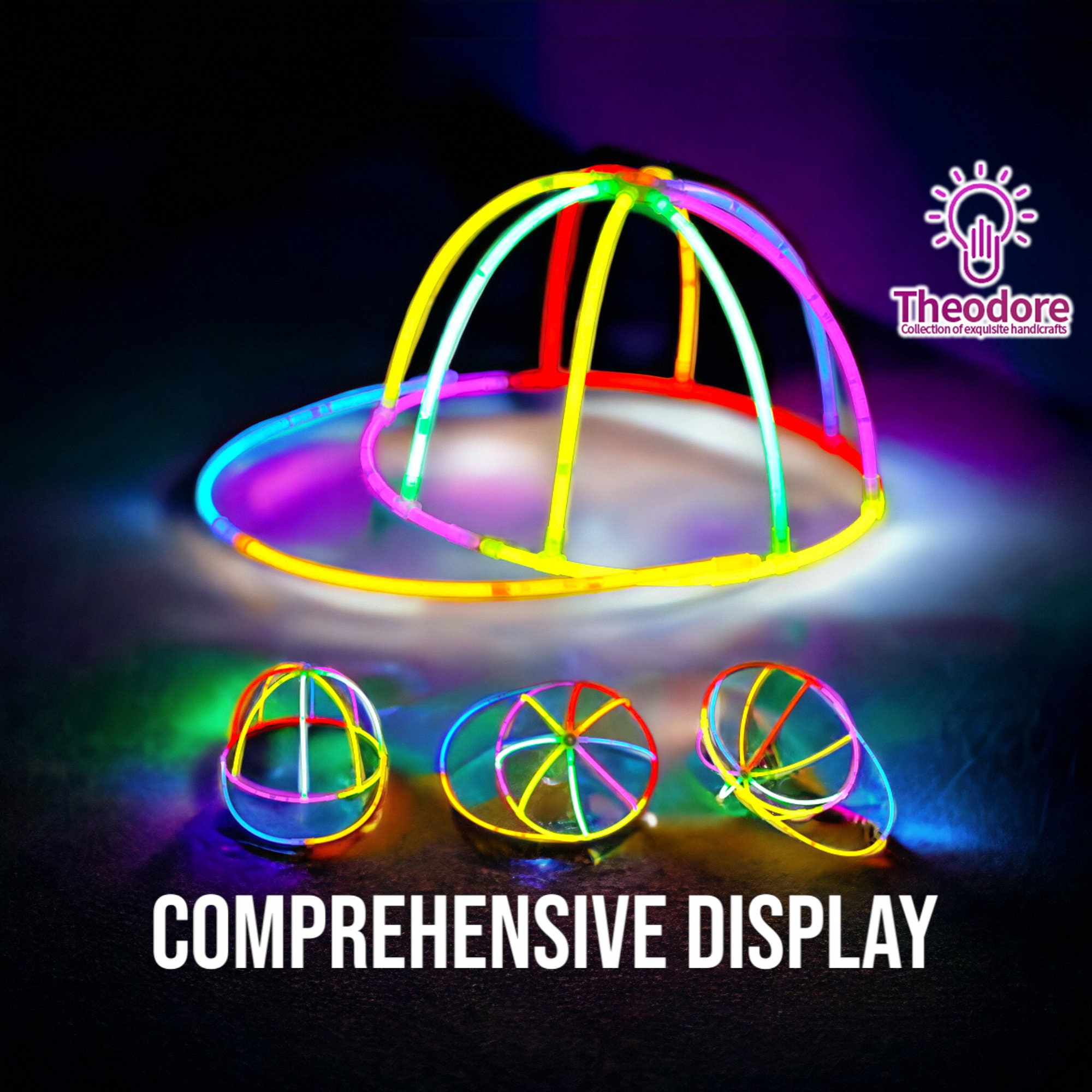 Light Bracelet Concert Support Atmosphere Props Bar Bungee Disco KTV Flash  Bracelet Fluorescent LED Night Run