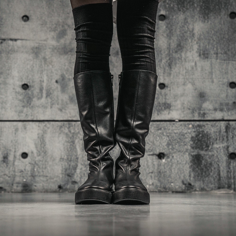 Mens high store fashion boots