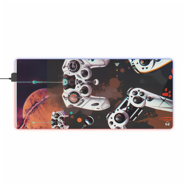 Led Mouse Pad Star Trek Etsy