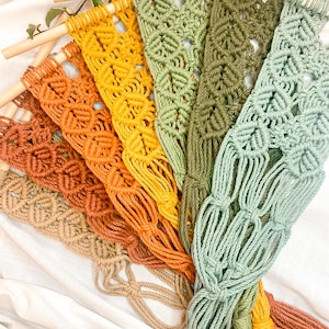 Macrame Single Plant Wall Hanger, “The Exotica”, Colorful Boho Chic, Intricate, Plant Gift, Housewarming Gift,