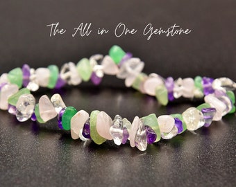 The All-in-One Gemstone Bracelet Imprinted with Bioresonance Frequencies