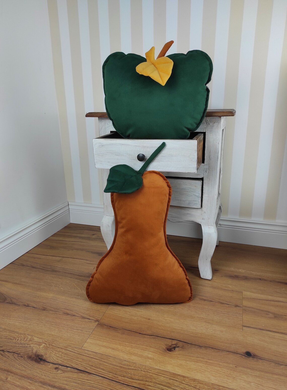 Pear-shaped Pillow , Pear Cushion, Pear Pillow, Decorative Cushion ...