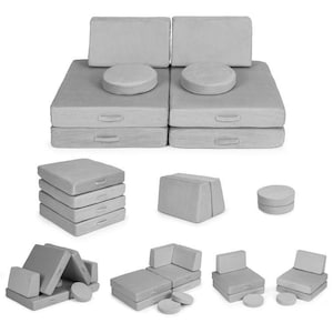 Activity play set, Kid modular sofa, Baby plush sofa, Soft play block, Foam blocks set, Toddler gifts, Play gym