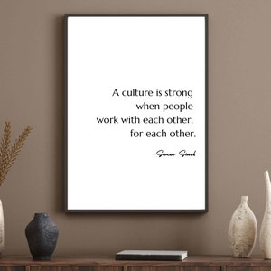 Digital Simon Sinek Culture Quote Office Decor Inspirational Gift Cubicle Decor Leadership Printable Wall Art Team Workplace Poster Print