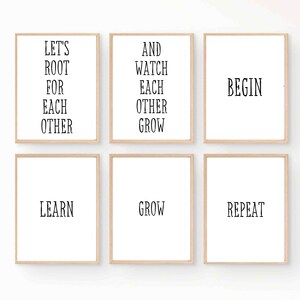 Digital Poster Set for Team Office Decor Quotes Mindset Wall Art Work Quotes Mindset Workplace Quote Bundle Staff Room Sign Gallery Employee