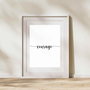 Digital Inspirational Poster for Office Wall Art for Home Office Wall Art Inspirational Quote Motivational Workplace Quote Print Download