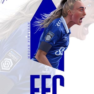 Everton graphic illustration logo prints - Megan Finnigan