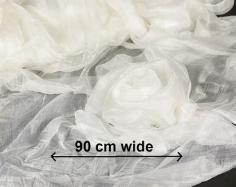 Margilan gauze, sparse silk 100%, 90cm wide.