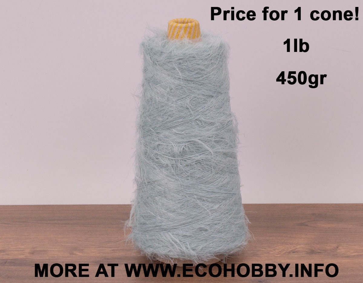 Pakucho Organic Fair Trade Colorgrown Cotton 1kg Cones for Weaving & Larger  Projects 