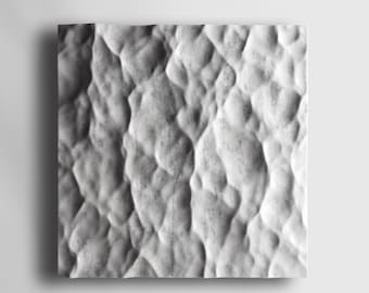 Carrara Marble Wall Sculpture 3D Relief Art Modern Italian Wall Art