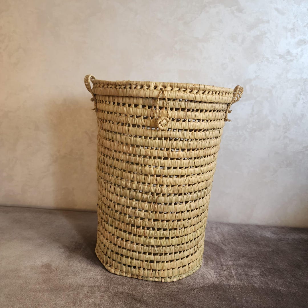 Tropical Palm Leaf Pineapple Print Laundry Basket