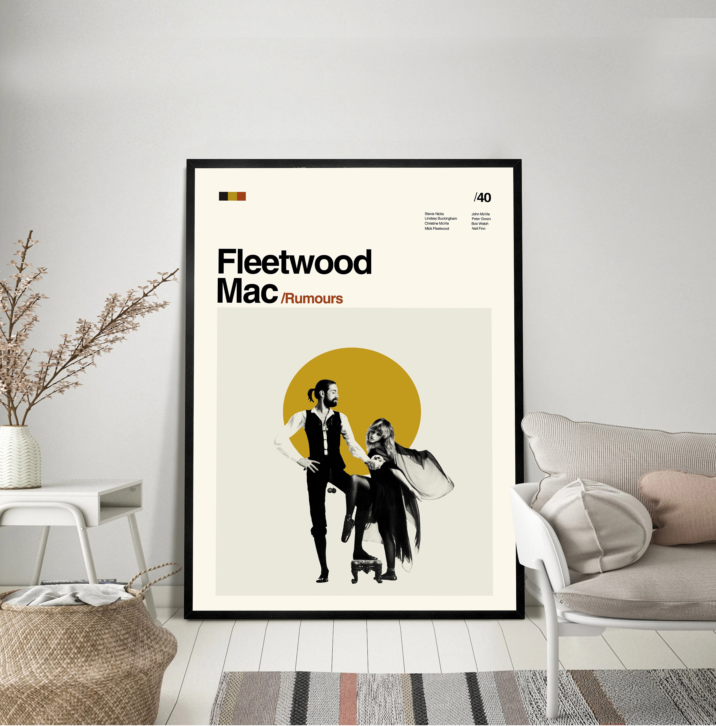 Fleetwood Mac Poster - Music poster sold by Karilynn_Refraction | SKU ...