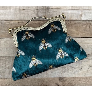 Bolsos de mano para mujer. Bolso de mano verde. Bolso de noche verde para mujer. Bolso de mano de terciopelo. Carteras y monederos. Bolso bandolera para mujer
